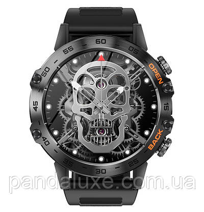 Часы наручные Smart Delta K52 Black Rubber, 2 ремінці, фото 6