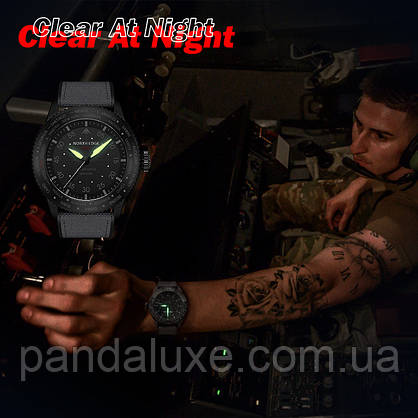 Годинник чоловічий туристичний на сонячній батареї North Edge Mach New, фото 5