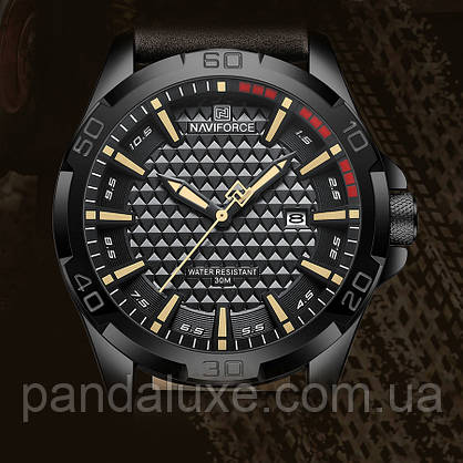 Годинник чоловічий стильний Naviforce Fortune, фото 6