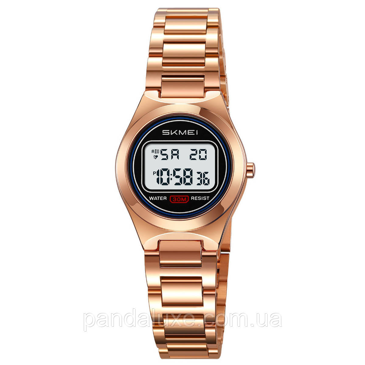 Годинник жіночий стильний Skmei Vibe RoseGold