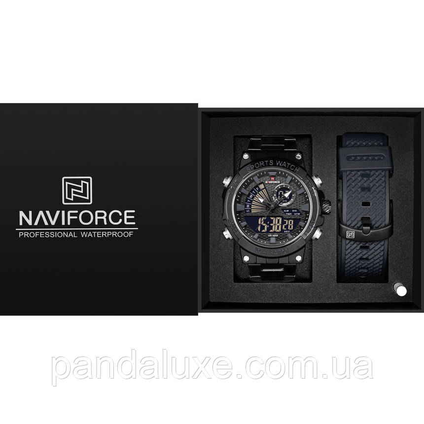 Naviforce Set Box подарунковий набір, 2 ремінці, фото 1