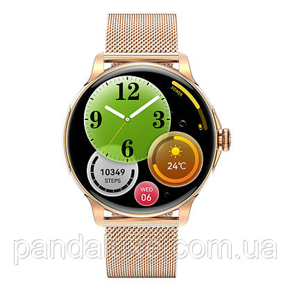 Часы наручные Smart Holiday Gold Steel, 2 ремінці, фото 4