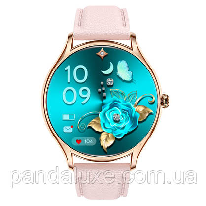 Часы наручные Smart Milano Gold Rubber, 2 ремінці, фото 3