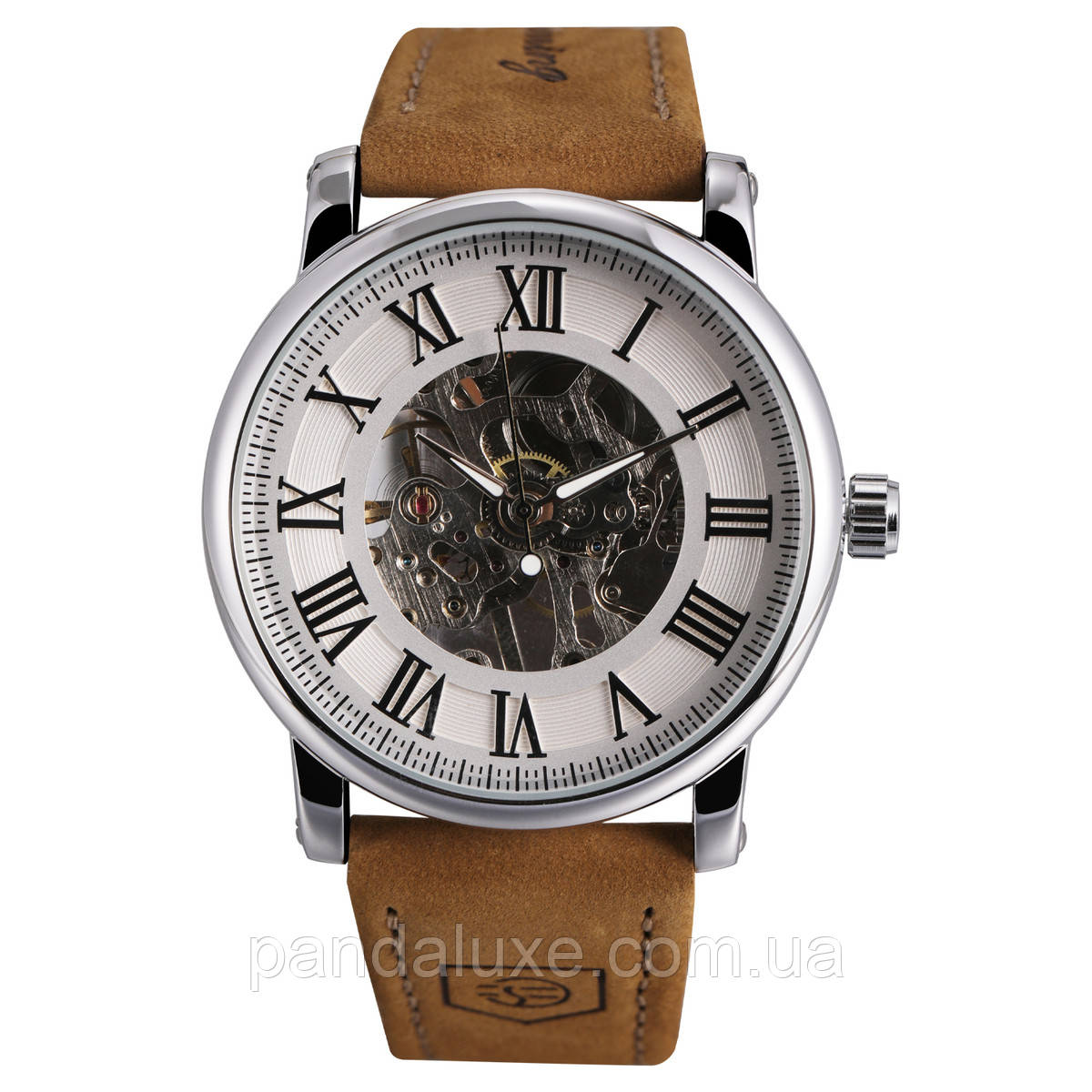 Годинник чоловічий стильний механічний Forsining Vintage Pro