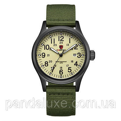 Годинник чоловічий стильний Cheetah Command Green, фото 3