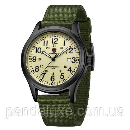 Годинник чоловічий стильний Cheetah Command Green, фото 6