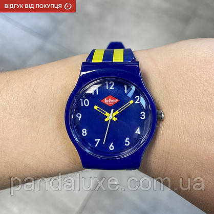 Годинник наручний дитячий синьо-жовтий Lee Cooper Kids UA, фото 6
