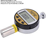 Твердомір цифровий дюрометр LXD-D, тип Шора D, діапазон 0-100 HD, фото 4