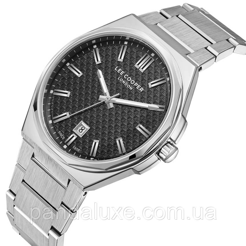 Годинник чоловічий водостійкий Lee Cooper Knight Silver, фото 1