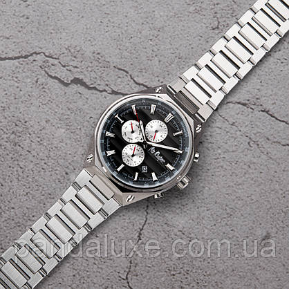 Годинник чоловічий стильний водостійкий Lee Cooper Ice Silver, фото 4