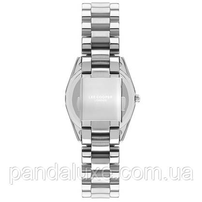 Годинник жіночий з камінням Lee Cooper Santorini Silver, фото 3
