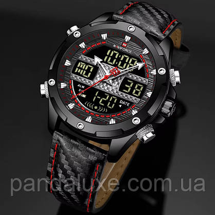 Годинник чоловічий стильний Naviforce Set Present, фото 4