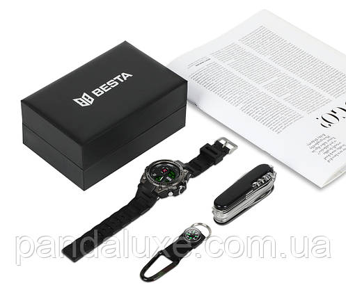 Подарунковий набір з чоловічим годинником Besta Box Tattoo ЗСУ Set, фото 5