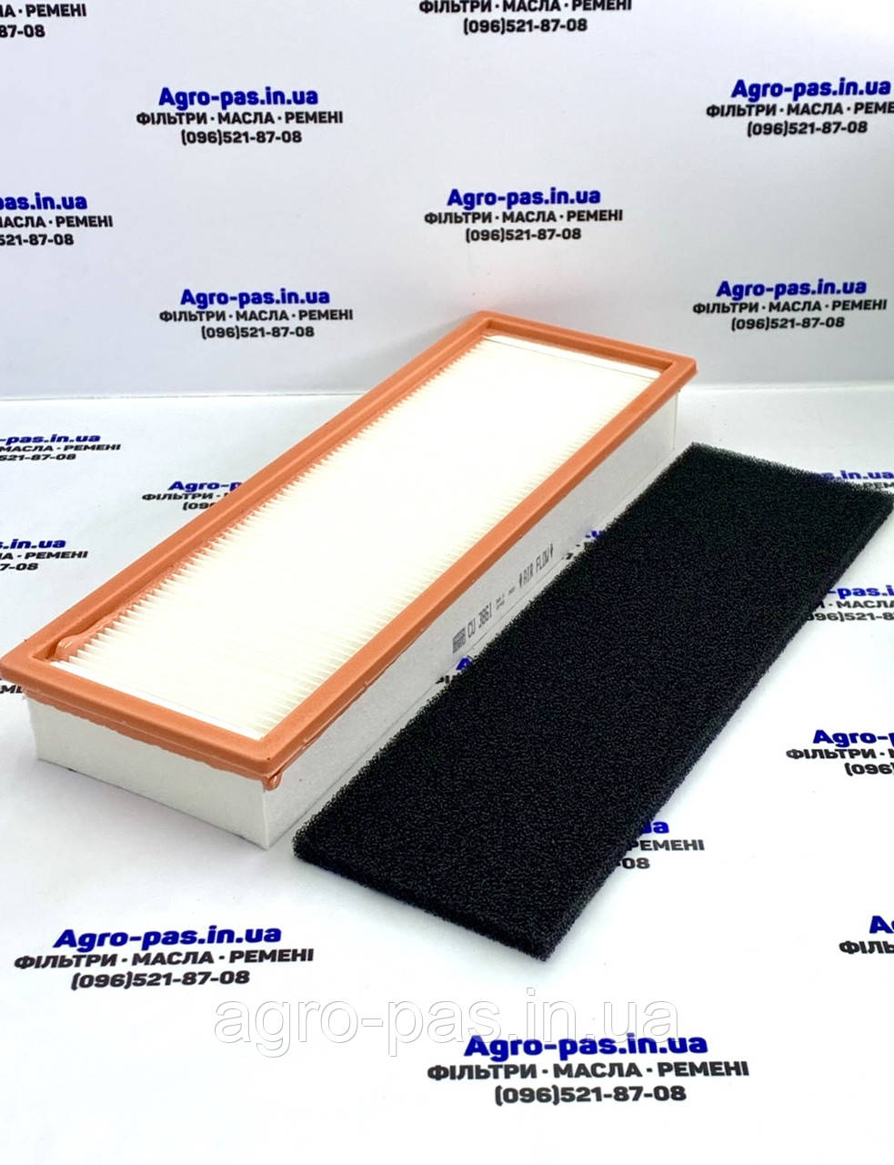 Салонний фільтр CU3861, 87726695, 87726699, 87302687, 87311194, SC90128,  E1968LI, 49699, фото 1