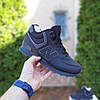 Чоловічі зимові кросівки New Balance 574 High Black Winter Fur чорні кросівки високі Нью Баланс нубук, фото 11