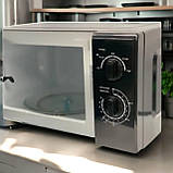 Мікрохвильова піч Rainberg RB-7151 Мікрохвильовка 20л Мікрохвильова піч 1200Вт Мікрохвильовки Чорна, фото 3