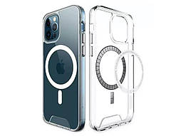Чохол iPhone 16 pro накладний чохол Space Case (2nd Gen) Прозорий