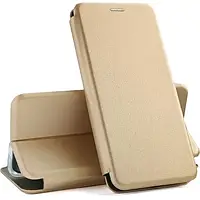 Чохол-книжка Xiaomi Redmi екошкіра Premium Case для смартфонів Золотистий
