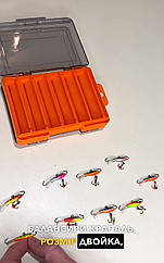 Набір балансирів крапаль на окуня 9 шт плюс коробка
