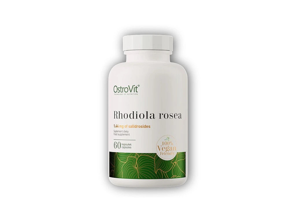 Екстракт кореня родіоли рожевої OstroVit Rhodiola Rosea VEGE 60 caps
