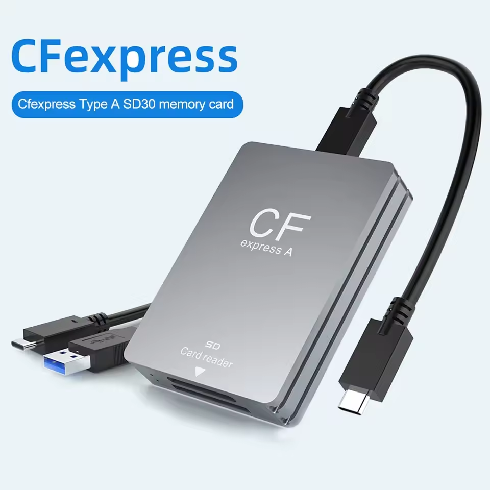 2-в-1 картридер CFexpress Type A – USB 3.2 (10 Гбіт/с), сумісний з Android, Windows та Mac