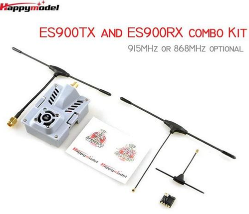 Передавач і приймач Happymodel ES900TX+ES900RX (комплект) дальньої дії 915MHz для Radiomaster TX12 TX16S, фото 1
