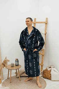 Чоловічі домашні халати