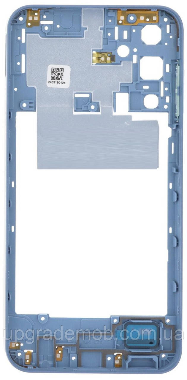 Рамка корпусу Samsung A155 Galaxy A15 /A156 синя Optimistic Blue, фото 1