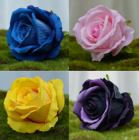 TB Троянда оксамитова Велика d=9 см.h=7cm, 16 штук