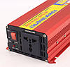 Перетворювач напруги інвертор UKC AR 5000W 12-220 V Автомобільний перетворювач, фото 7