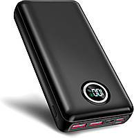 Power Bank 46800mAh Аккумуляторная батарея большой емкости Зарядное устройство для телефона, USB-C PD20W