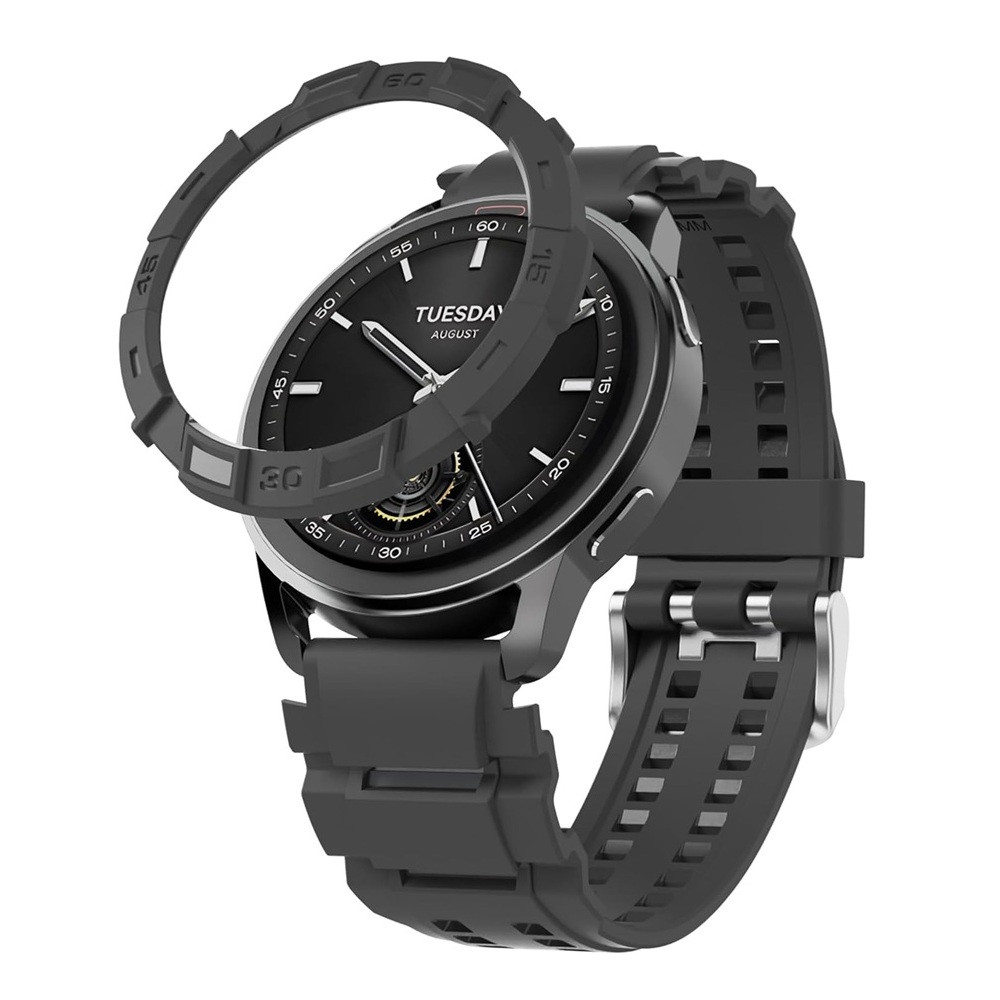 Безель для смарт годинника Xiaomi Watch S3 Black Sport