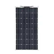 Монокристалічна гнучка сонячна панель 780x1356x2.6 мм Flexible panel 200W Портативна сонячна панель, фото 4