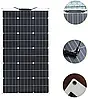 Монокристалічна гнучка сонячна панель 780x1356x2.6 мм Flexible panel 200W Портативна сонячна панель, фото 8