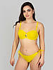 Купальник трійка з бразилиана і звичайними плавками Sisianna 53415 жовтий на 42 44 46 розмір, фото 7