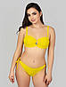 Купальник трійка з бразилиана і звичайними плавками Sisianna 53415 жовтий на 42 44 46 розмір, фото 8