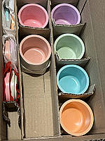 Кашпо із гіпсу М (набір 6 кольорів)