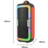 Колонка Bluetooth з мікрофоном та пультом управління, потужністю 25 Вт на 4000 мАг JQS440, фото 5