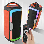 Колонка Bluetooth з мікрофоном та пультом управління, потужністю 25 Вт на 4000 мАг JQS440, фото 4