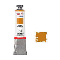Фарба масляна (Вохра золотиста (515), 45мл у тубі) ROSA Studio 4823098536888