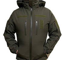Куртка армійська демісезонна Softshell ЗСУ олива