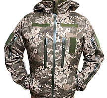 Куртка демісезонна SoftShell ЗСУ ММ -14 піксель