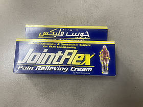 Больовільний крем із глюкозаміном і хондроїтином JointFlex Gel для полегшення болю в суглобах, спині, шиї 114 г