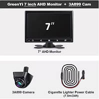 Монітор GreenYi 4,3/5/7 дюймів AHD IPS  1080P нічного бачення  170° камера водонепроникна