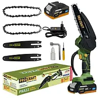Акумуляторна міні пила Procraft PKA22Li