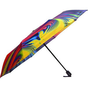 Парасолька жіноча суперавтомат Doppler 74615728 кольорові смуги, фото 2