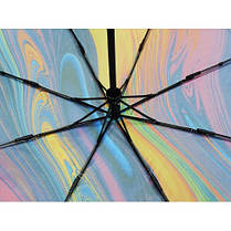 Парасолька жіноча суперавтомат Doppler 74615728 кольорові смуги, фото 3