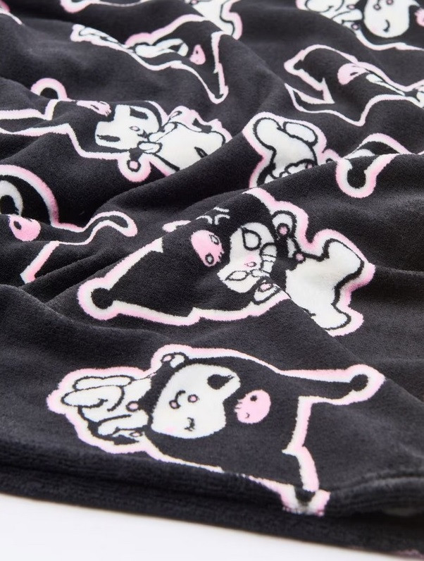 Дитячий флісовий плед Kuromi Куромі, розмір 130х160 см, фото 1