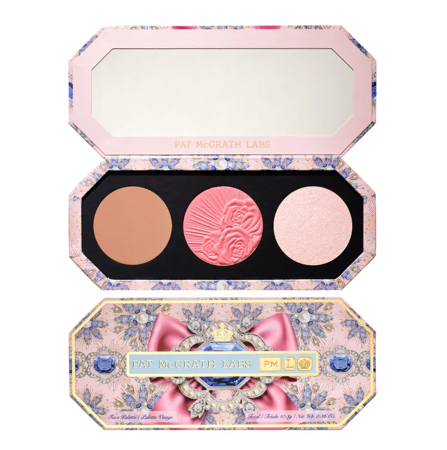 Палетка для обличчя Pat McGrath Divine Blush + Bronze + Glow Trio Fleurever Nude, фото 1