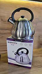 Чайник 3л. BOHMANN BH-9907 для плити зі свистком